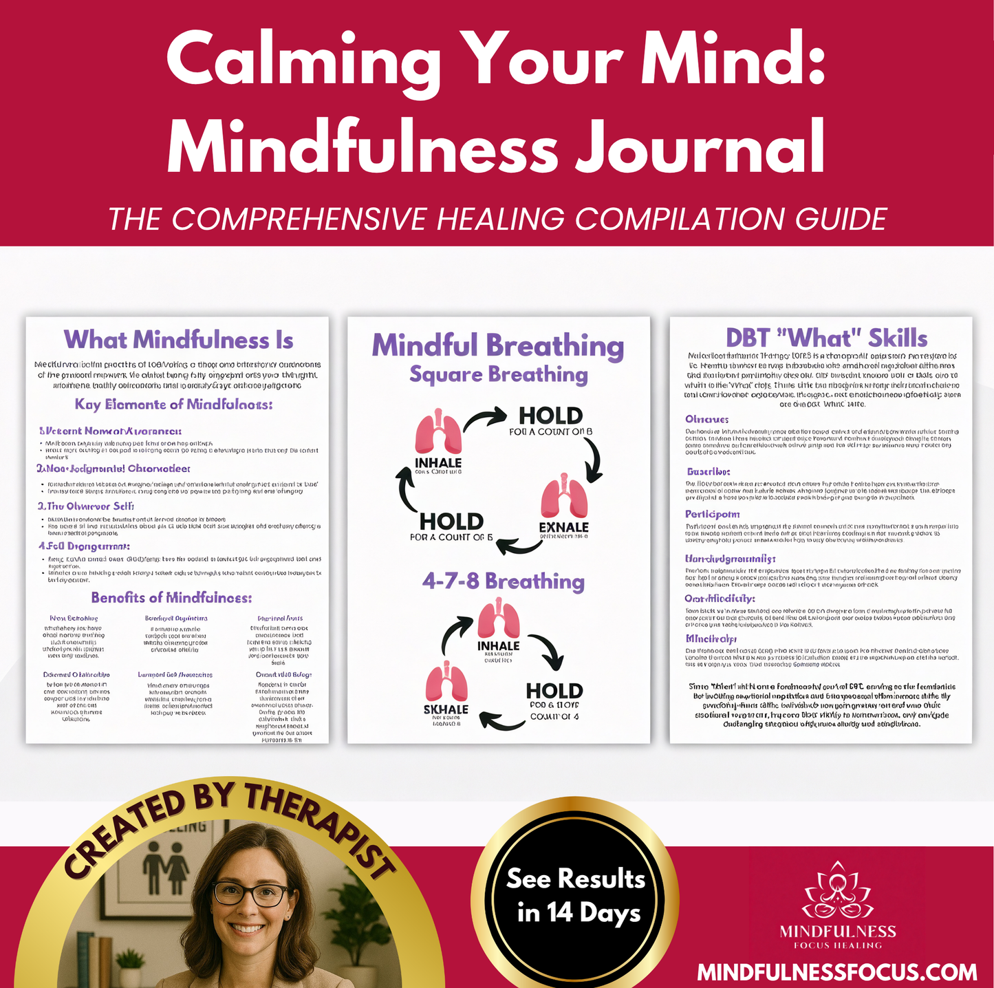 Calming Your Mind: Mindfulness Journal